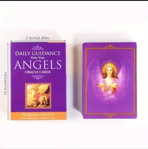 Daily Guidance from Your Angels Oracle Cards Guardian Angel Tarot Cards SEALED - Picture 3 of 9